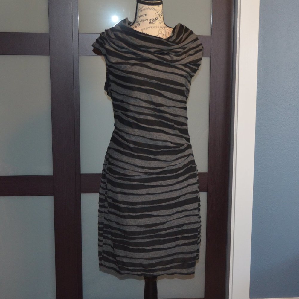 Studio M Black & Grey Dress
